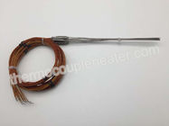 Long Working Life Type J Thermocouple Probe / Rtd Probe With Metal Head