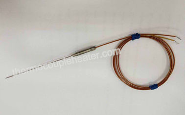 China 1.0MM Art Läufer-Thermoelement FTE K J heißes mit Kapton-Kabel-und Metallübergang fournisseur