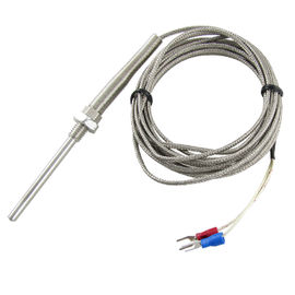 1 Meter-Isolierungs-Draht-Thermoelement FTE mit Edelstahl-Schirmgeflecht