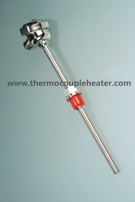 Zusammengebautes Temperaturfühler-Thermoelement FTE PT100 mit justierbarem Faden
