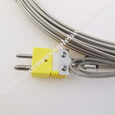 Art Thermoelement der Temperaturinstrument-Sensor-Nahrungsmittelsonde 1300c 1200c k mit Verbindungsstück