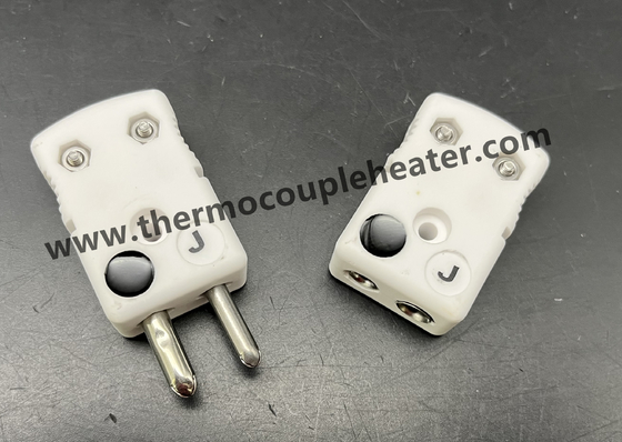Keramische Thermocouple-Anschlüsse Typ J männliche und weibliche Standardgröße