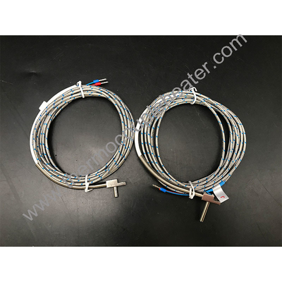 Typ K/J Temperatursensor Schraubtyp Thermoelement 4x12 mm und 4x25 mm mit 3 Metern