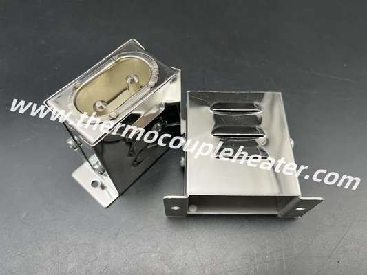 Hochtemperaturverbindung Industrieelektrische Steckdose aus Edelstahl