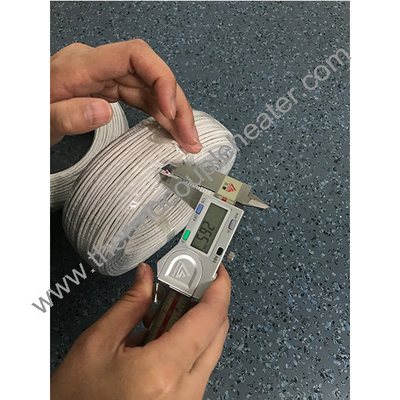 PFA Isoliertes RTD PT100 Kabel Glasfaser geflochten Schirmung FEP Jacket RTD Kabel