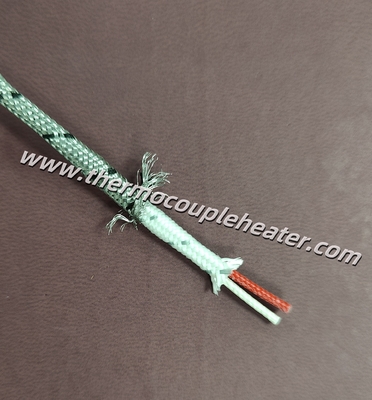 Thermoelementkabel Glasfaser Isolierter Edelstahl Geflecht 500M pro Rolle