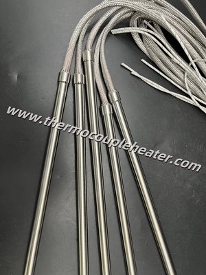 Anti-Vibrations-Patronenheizkörper mit Edelstahl-Geflechtschutz