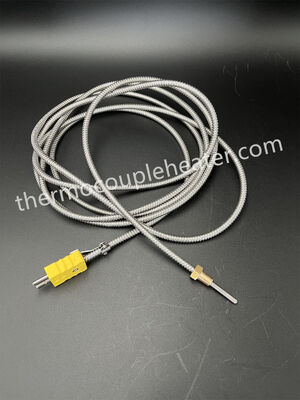 K-Typ flexibles Thermocouple mit verstellbarer Kompressionsanlage und -anschluss