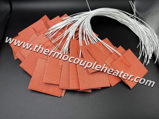 Standardgröße Premium Material Silicone Gummi Heizkissen mit eingebauten 105°C-Thermostat