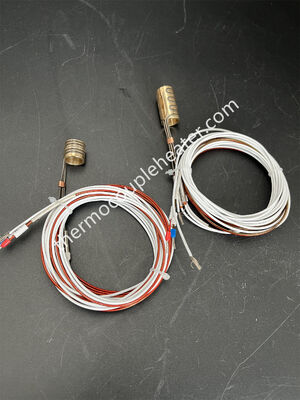 brass Coil Heater with Thermocouple Type J for Hot Runner System