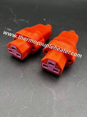 Silikon-Hochtemperatur-3-Pin-Steckdose für industrielle Elektroheizungen