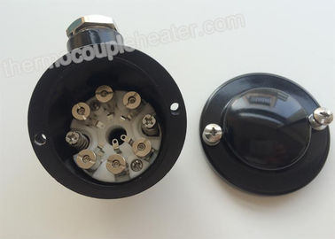 Black Color Aluminium European Thermocouple Connection Head KD / DIN B