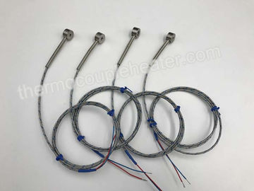 Type K J E Hot Runner Thermocouple RTD Temperature Sensor For Manifold Nozzle