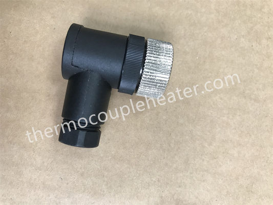 M12 barrel 5-pin male axial connection, female with connecting cable