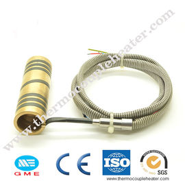 Brass Nozzle Spring Coil Heaters For Hot Runner System With Thermocouple J
