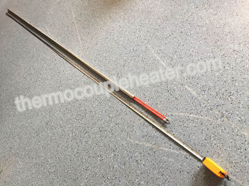 Long Life Length 2000MM Cartridge Heaters With Internally Connected Cold Pins