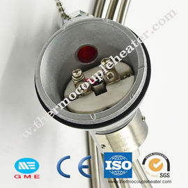Armour Thermocouple RTD K J Type Sheath Temperature Sensor With Big Thermocouple Head