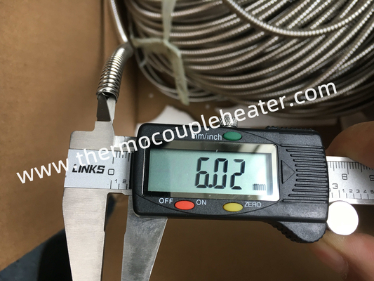 Edelstahl-Schlauch-Schutz-Rohr für inneren Durchmesser 6mm Heater Cables