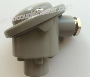 Aluminium Druckguss-Thermoelement-Verbindungs-Kopf KD/LÄRM B in der Farbe RAL7032