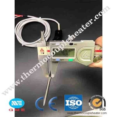 Art des Edelstahl FTE-Temperaturfühler-PT100 mit scharfem Punkt