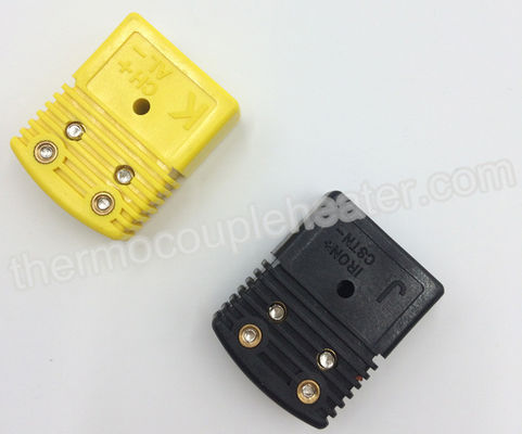 Standard Male And Female RTD Thermocouple Connectors Type K / J