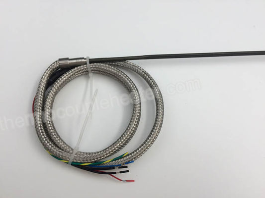 2,2 x 4.2mm Kabel-elektrische Spulen-Heizungen mit J-Art Thermoelement und geschützten Führungen SS Borte