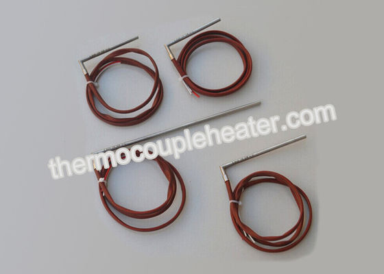 High Watts Density Heat Element Cartridge Heaters With Thermocouple For Hot Runner
