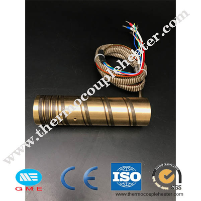 Heißer Läufer-Messingrohr-Heater Nozzle Heater Pressed With-Spule Heater And Thermocouple