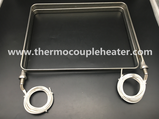 Kundengebundenes flaches Röhrenheizelement für das Öl, das Heizung 240V 8500W brät