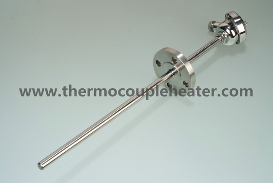 Temperaturfühler-Thermoelement FTE PT100 mit Flansch Thermowell