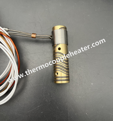 Kupferrohr mit Thermoelement für Spritzgießerei