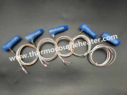 Kupferrohr mit Thermoelement für Spritzgießerei