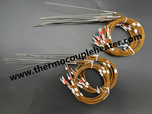 Thermoelement Typ J und K mit Kapton Kabel Hot Runner System Temperatursensor