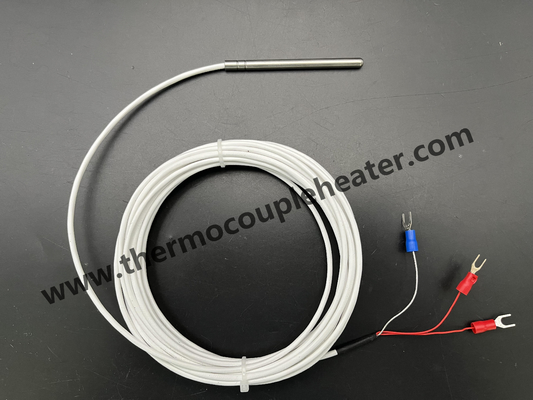 Mineralisolierter RTD PT100 Temperatursensor PTFEkabel Klasse A