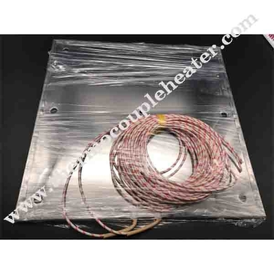 Edelstahl-Flachheizungselement Mica-Band-Extruderheizung
