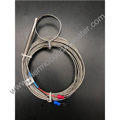 Typ K/J Temperatursensor Thermoelement Rohrklemmring SUS-Sonde