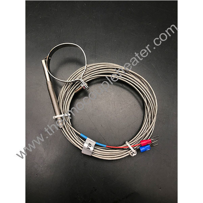 Typ K/J Temperatursensor Thermoelement Rohrklemmring SUS-Sonde