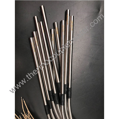 Kartridgeheizung aus Edelstahl mit Nickeldraht, überzogen mit einem flexiblen Metallhüllen