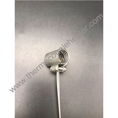 Achsalklammer/ Cam Lock Mini Coil Hot Runner 230v Kunststoff Extruder Düse Versiegelte Heizung mit J-Thermokoppl