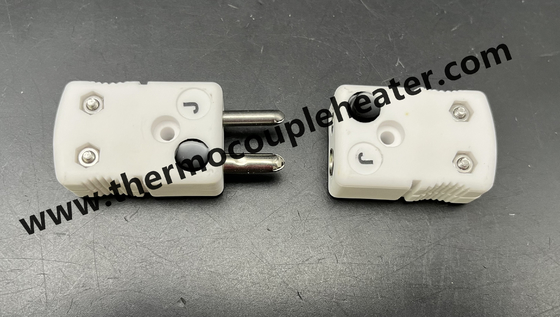 Keramische Thermocouple-Anschlüsse Typ J männliche und weibliche Standardgröße