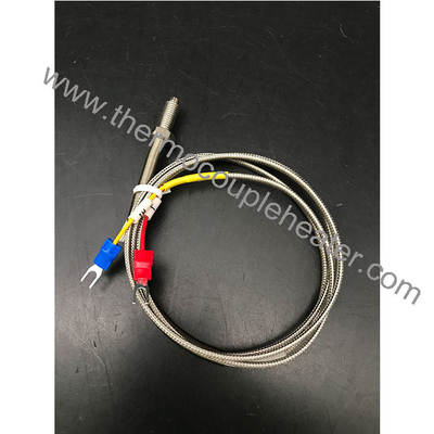 Gewinde M6/M8/14' Schraubsonde Temperatursensor Thermocouple Typ K Kabel 2m