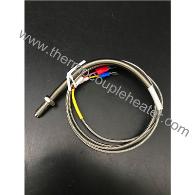 Gewinde M6/M8/14' Schraubsonde Temperatursensor Thermocouple Typ K Kabel 2m