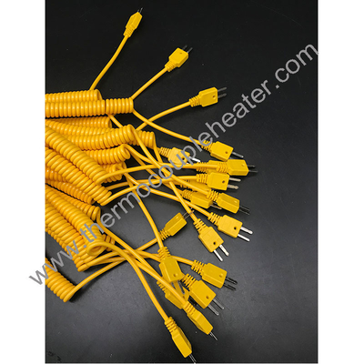 Füllgewickeltes, zurückziehbares Sensorkabel für Thermocouple, RTD und Thermistor