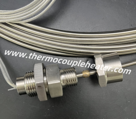 Mineralisoliertes Heizkabel mit einem Ende, ausgestattet mit Adapter