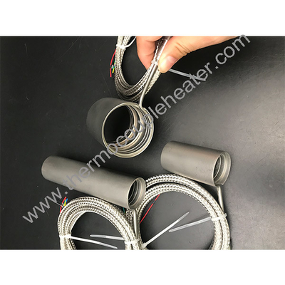 Hot Runner Elektroheizung mit geschlossener Hot Runner-Spule mit Edelstahl-Abdeckung mit J/K-Typ-Thermokoppel