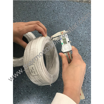 PFA Isoliertes RTD PT100 Kabel Glasfaser geflochten Schirmung FEP Jacket RTD Kabel