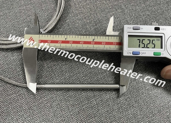 Hochgenaue Temperatursensor Custom RTD PT500 2 Draht 5x75mm