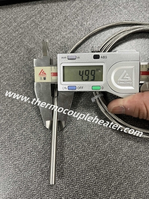 Hochgenaue Temperatursensor Custom RTD PT500 2 Draht 5x75mm