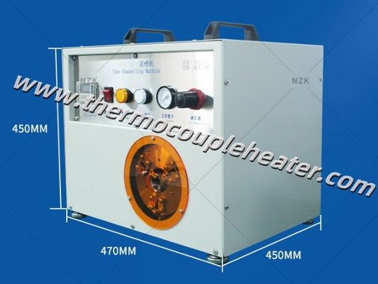 Ausrüstung zur Herstellung von Thermoelementen SS-Rohr Automatische Rillenwalzmaschine