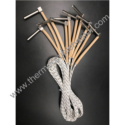 Elektrische Patronenheizung mit flexiblem Metallrohr